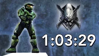 Halo CE Legendary Speedrun in 1:03:29