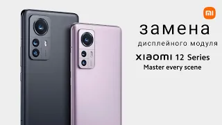 разборка и замена дисплея xiaomi 12