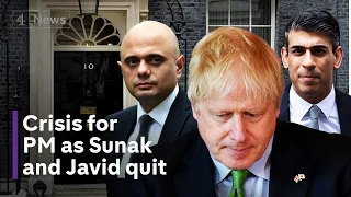 Meltdown for Johnson’s government - will the PM survive resignations?