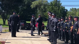 Officer Paul Chalifour's Retirement Ceremony