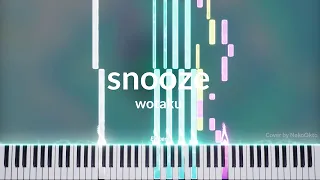 wotaku - snooze | Piano Cover (4k)