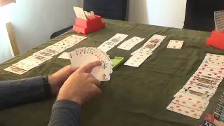 #52 ~ Full Bridge Game  - Bidding & card play explained - 4 SPADES - #10 SAYC American Bridge