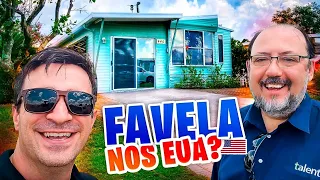 CASA de POBRE nos Estados Unidos 😮 ESTILO FAVELA AMERICANA