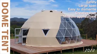 CH INFLATABLE TENT |6M Dome Tent Installation