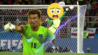 Kiran Chemjong ● Best Saves From World Cup Qualifiers 2022 Leg 1 ●