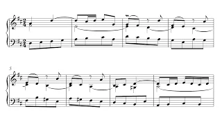 Bach: Little Prelude in D Major, BWV 936 (Urtext Edition)