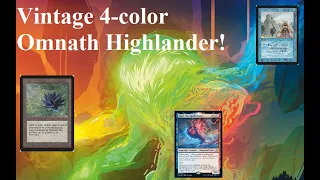 [Vintage] 4-color Lutri+Omnath Highlander!