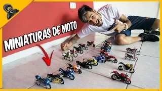 MINHA COLEÇÃO DE MINIATURAS DE MOTOS REAIS