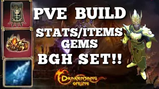 DRAKENSANG, STATS/ITEMS WITH NEW BGH SET! + TESTING PW MAPS BLOODSHED!