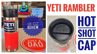 Review YETI Rambler 18 oz Bottle with Hot Shot Cap Bimini Pink