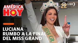 América Hoy: Luciana Fuster viajó a Vietnam para el "Miss Grand International 2023" (HOY)