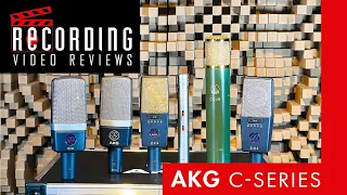 RECORDING Video Review: A Family of AKG C Series Microphones Compared