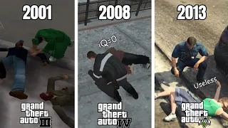 EVOLUTION of PARAMEDICS LOGIC in GTA Games (2001➟2023)