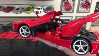 Ferrari LaFerrari diecast model 1/18 Scale Unboxing