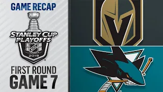 Sharks rally, win epic Game 7 in overtime