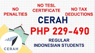 High paying ESL COMPANY CERAH EARN PHP229-490 INDONESIAN STUDENTS