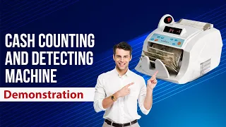 See Demo Currency Counting Machine with Fake Note Detector