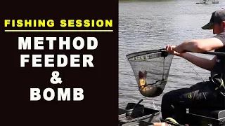 Method Feeder and Bomb fishing for Carp