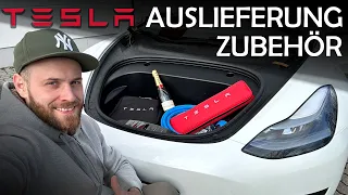 Tesla Model 3 Lieferumfang | Zubehör bei der Auslieferung