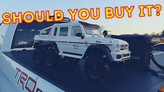 INSANE RC TRAIL TRUCK | Traxxas TRX6 Unboxing and Review | RC Mercedes G Wagon AMG 6x6 RC Car