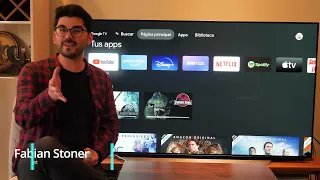 Chromecast Google Tv + control - Hbo Max, Netflix, Prime y más en cualquier TV