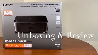 #canon #pixma #mg3620 #printer #unboxing #review #setup #home #office #printing #iphone #photography