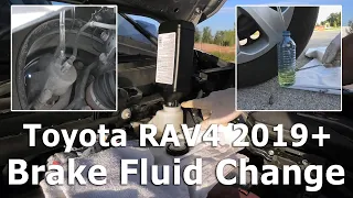 Toyota RAV4 (2019-2024): Brake Fluid Change In The New RAV4.