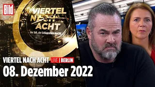 🔴 Viertel nach Acht – 08. Dezember 2022 | u. a. mit Carsten Stahl & Birgit Kelle