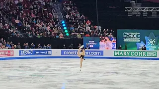 Kaori Sakamoto 2024 FS WC FP fancam