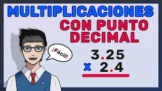 MULTIPLICACIÓN con PUNTO DECIMAL Para Principiantes (Desde Cero)