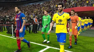 PES 2021 - Cadiz vs Barcelona - La Liga 2021 - Match eFootball