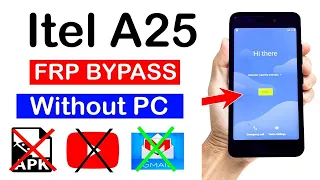 Itel A25 (L5002) Google Account/FRP Bypass (without pc) | 100% New Method @national.mobile @YouTube