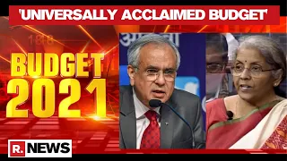 'Universally Acclaimed Budget': NITI Aayog VC Rajiv Kumar Hails Union Budget 2021-2022