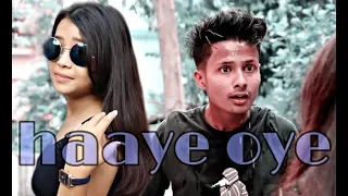Haaye Oye - QARAN ft. Ash King | Elli AvrRam  | Shantanu Maheshwari | cute love story