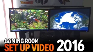 2016 - Gaming room Set up video!