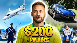 Essa é a vida luxuosa do jogador Neymar em 2023 (carros, casas, aeronaves, fortuna...)