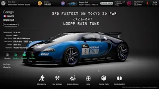 [Gran Turismo 7] Veyron GR.4 (LS7-BRZ) swap 600pp tune