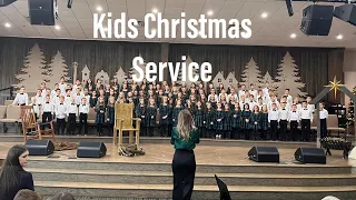 Kids Christmas Service, 12-18-2022