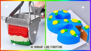 🌽 TOXIC STORYTIME ⚡ Fancy Fondant 3D Cake Decorating Ideas  Satisfying Chocolate Cake