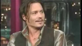 Johnny Depp in Letterman show.part 1