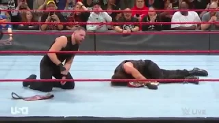 Dean Ambrose Attack Seth Rollins - Dean Ambrose heel turn & attack Seth Rollins - WWE RAW 22-10-2018