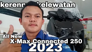 GOKILLL, KERENNYA KELEWATAN😎 YAMAHA X-MAX TERBARU 2023 ADA KUMISNYA. BISA MERAMALKAN CUACA😱