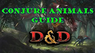 Conjure Animals: Best Selections D&D 5e