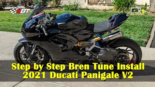 Step by Step Bren Tune Install on 2021 Ducati Panigale V2