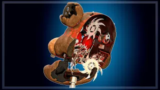 FNAF MOVIE-AR Freddy "torture" endoskeleton - Jumpscare & workshop animations (Beta concept) wide