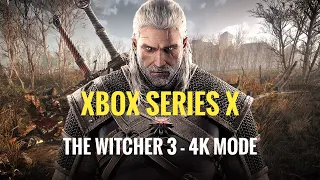 The Witcher 3 Xbox Series X Frame Rate Test   4K Mode