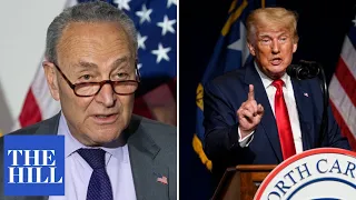 Schumer SLAMS Trump's judicial nominees, says it's time to "restore the balance" to the courts