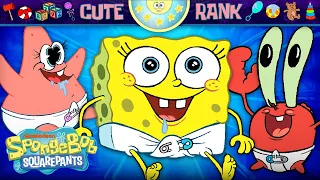 Babies Ranked By Cuteness! 👶 | SpongeBob