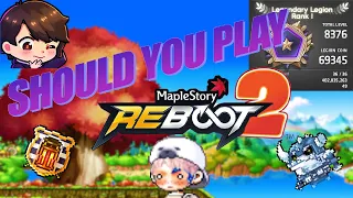 Should you play #maplestory Reboot 2 Hyperion | Is Kronos Better? | An extremely casual perspective