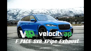 Aftermarket F Pace SVR Exhaust Makes The Jaguar Purr!